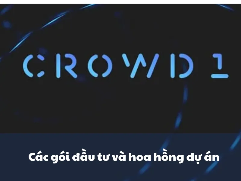 Các gói đầu tư và hoa hồng dự án Crowd1