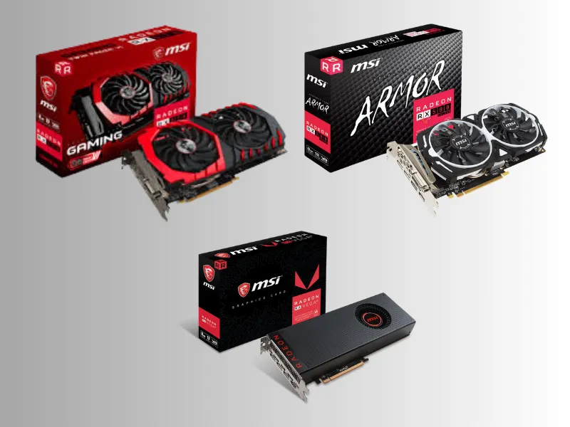 Một số loại Card AMD đào Ethereum