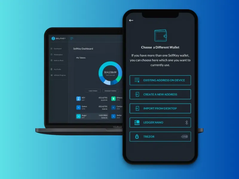 Chi tiết ví điện tử Selfkey