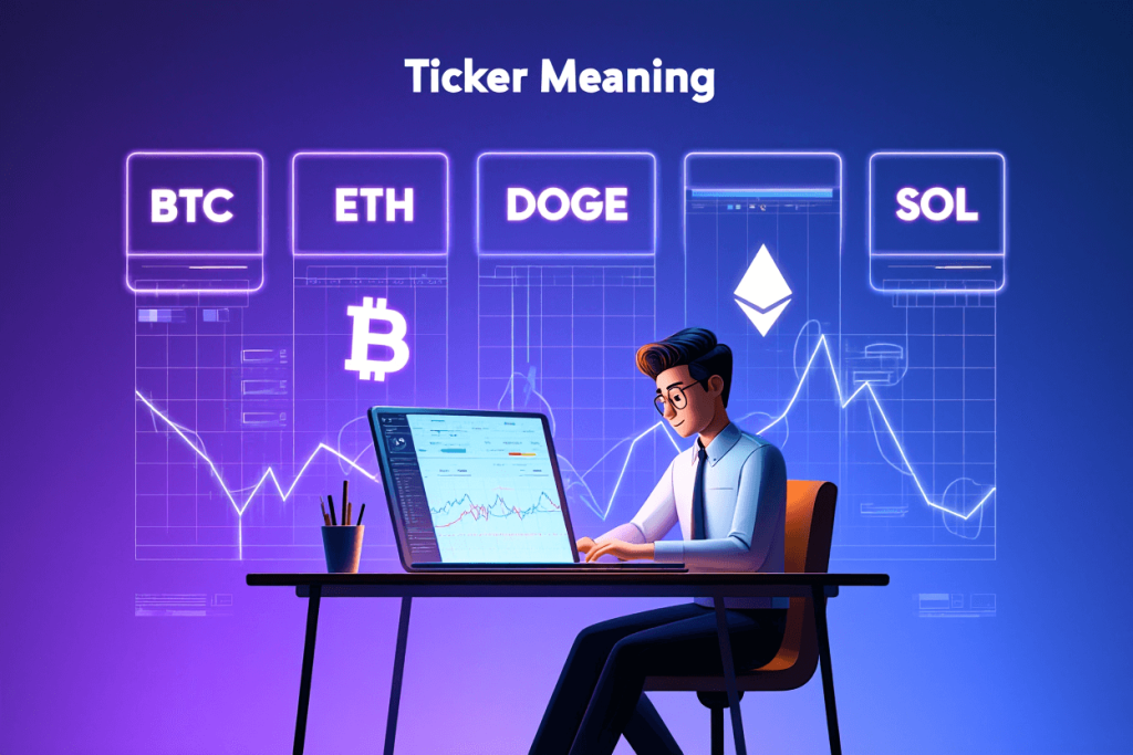 Ticker meaning in Crypto