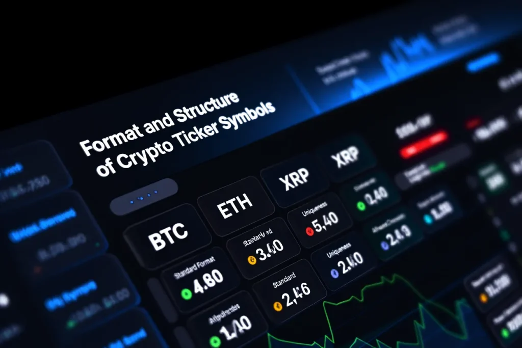 Format and Structure of Crypto Ticker Symbols