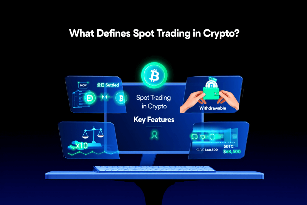 Spot crypto meaning, what defines spot trading