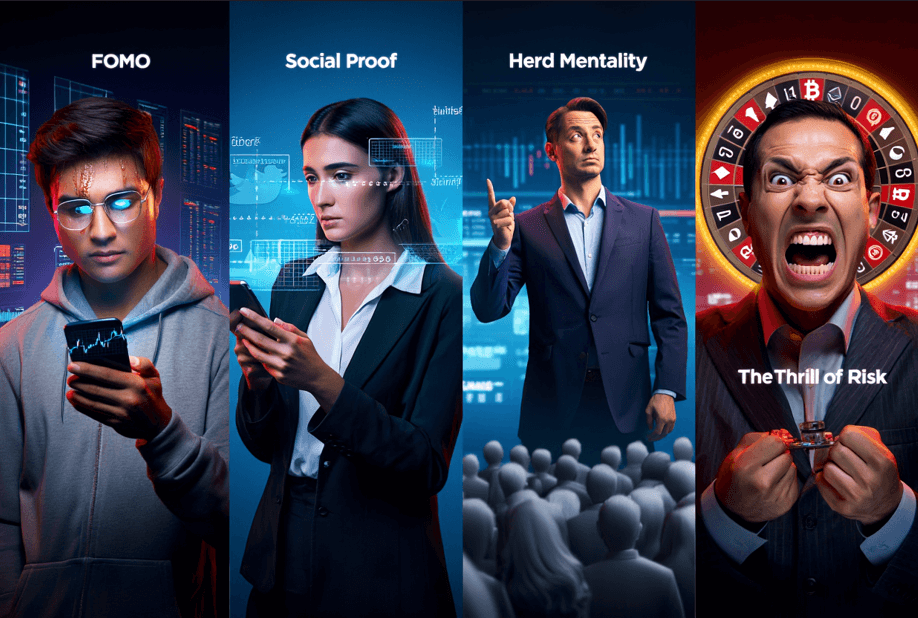 The Psychology Behind Apeing in Crypto