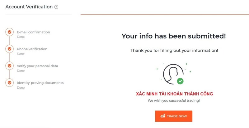 Hướng dẫn mở tài khoản sàn IQ Option