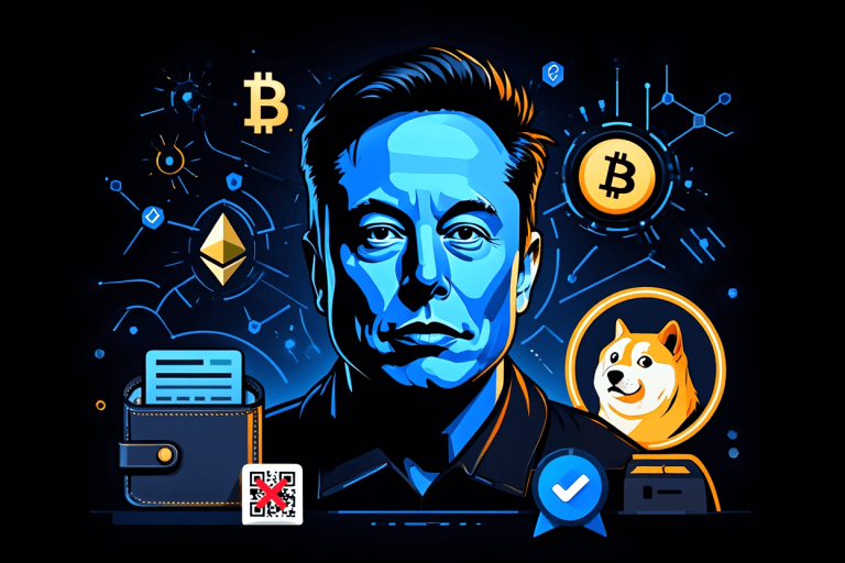 Elon Musk Crypto Wallet Avatar
