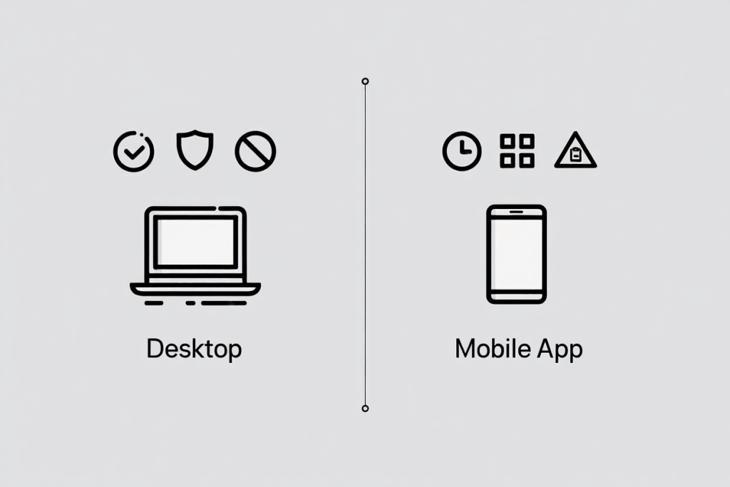Mobile vs. Desktop