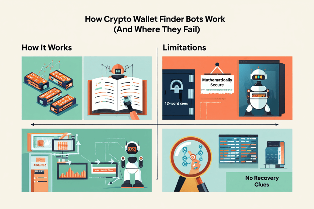 How Crypto Lost Wallet Finder Bot Work