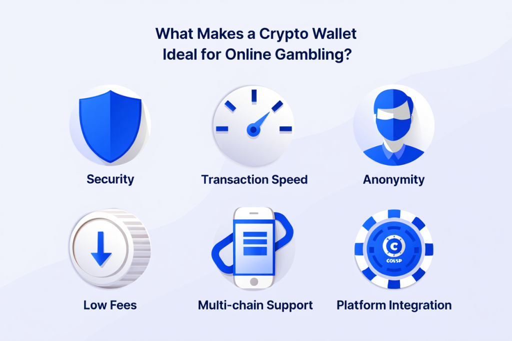 What Makes a Crypto Wallet Ideal for Online Gambling