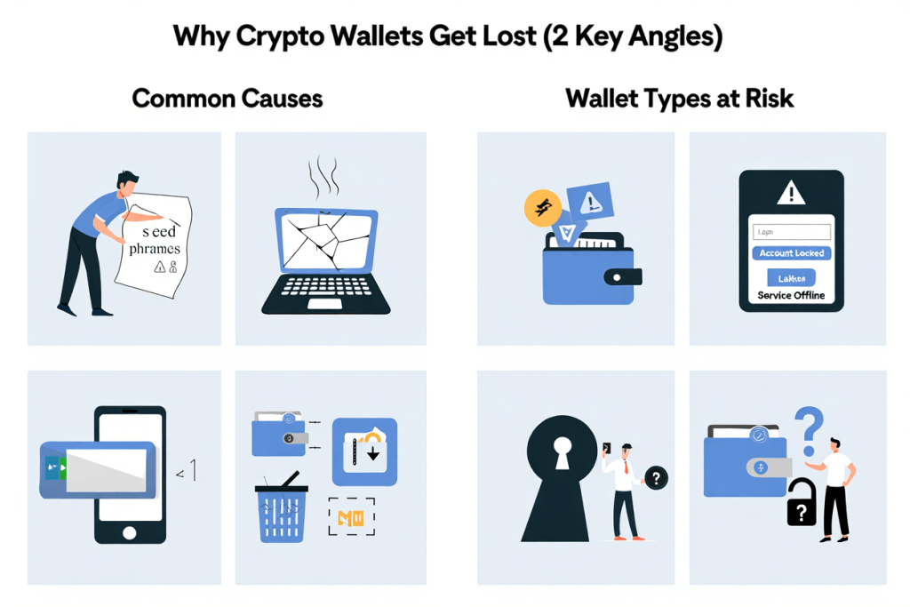 Why Crypto Wallets Get Lost