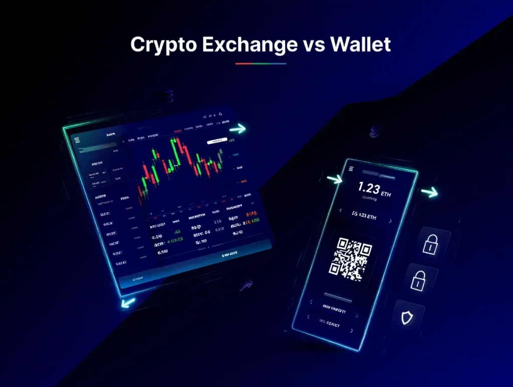 Crypto Exchange vs Wallet