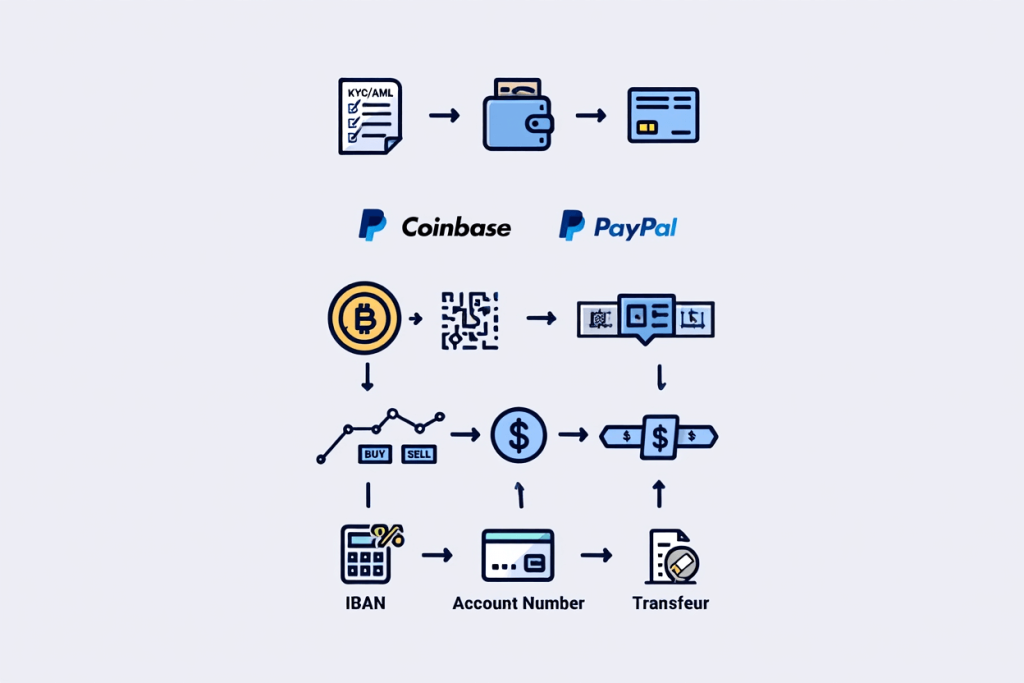 Transfer from Crypto Wallet to Fiat Wallet