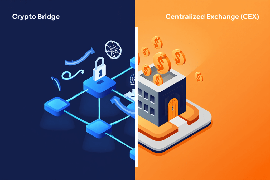 Crypto Bridge vs. Centralized Exchange
