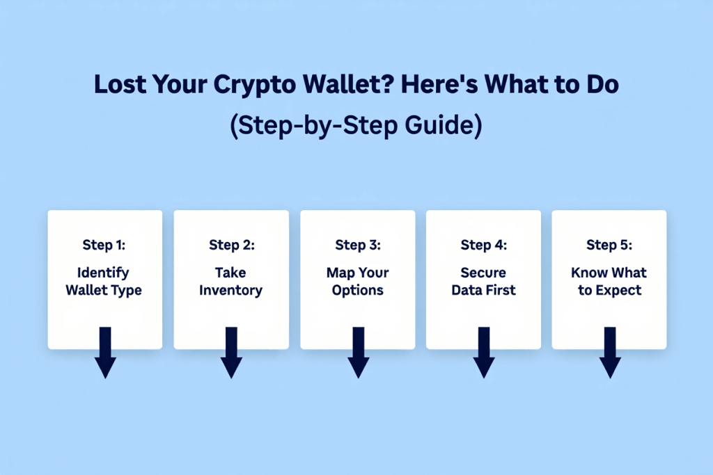 Lost Your Crypto Wallet? Here’s What to Do