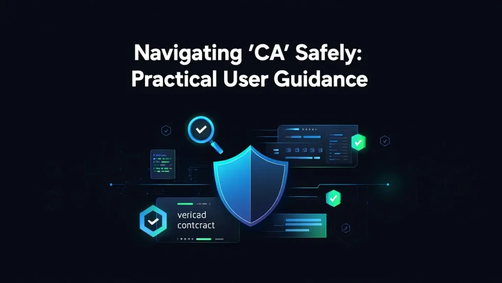 Navigating “CA” Safely: Practical User Guidance