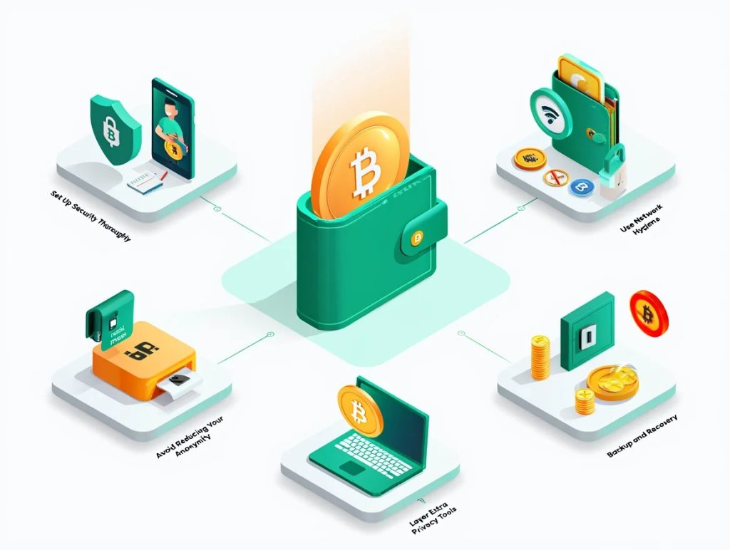 How to use anonymous Crypto Wallets safely Best practices