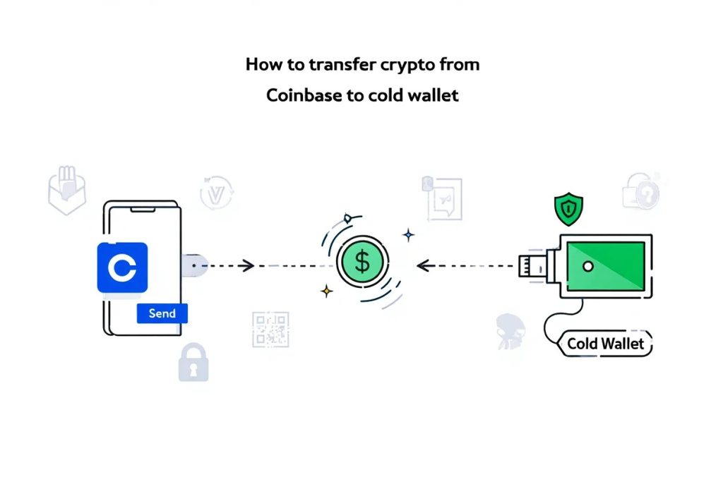 Overview How to transfer crypto from coinbase to cold wallet (workflow)