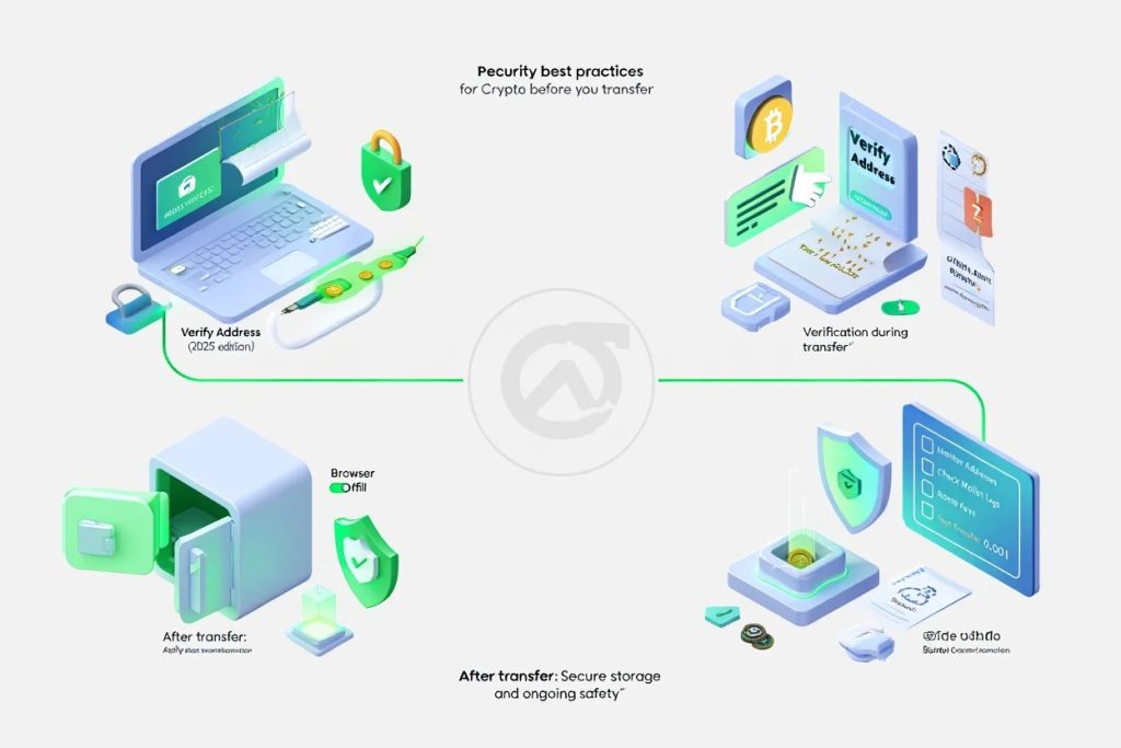 Security best practices for Crypto transfers