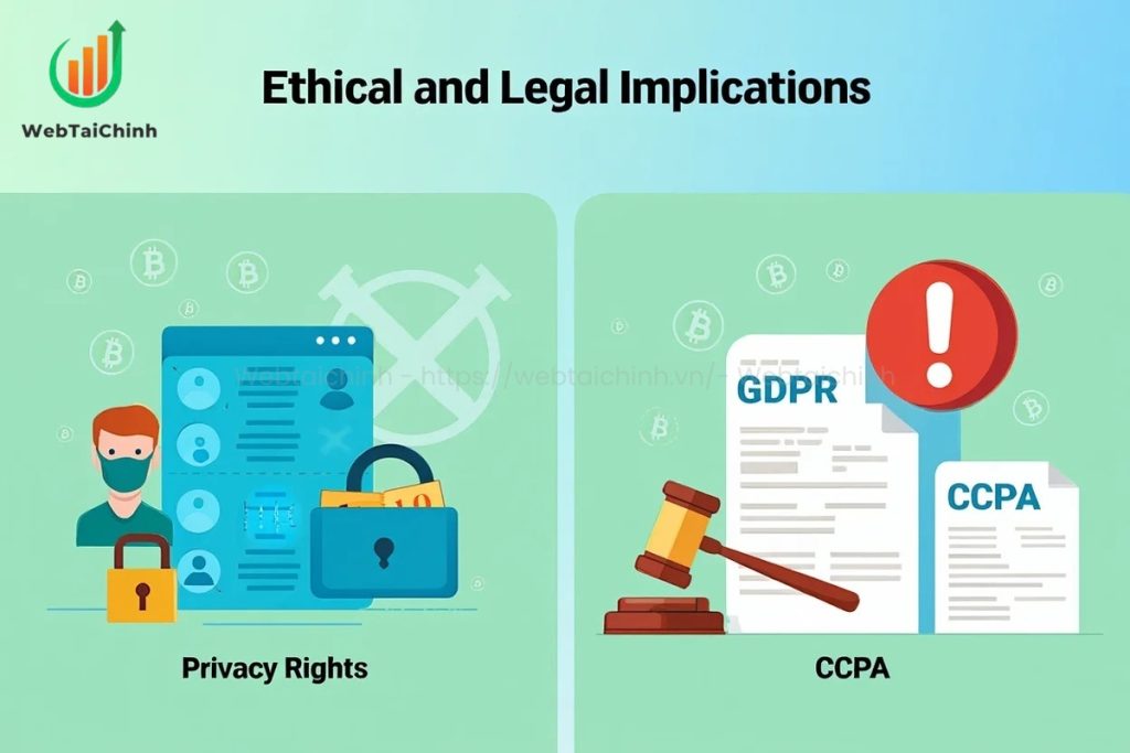 Tracking crypto wallets can breach privacy laws if tied to personal data especially for public figures like Portnoy