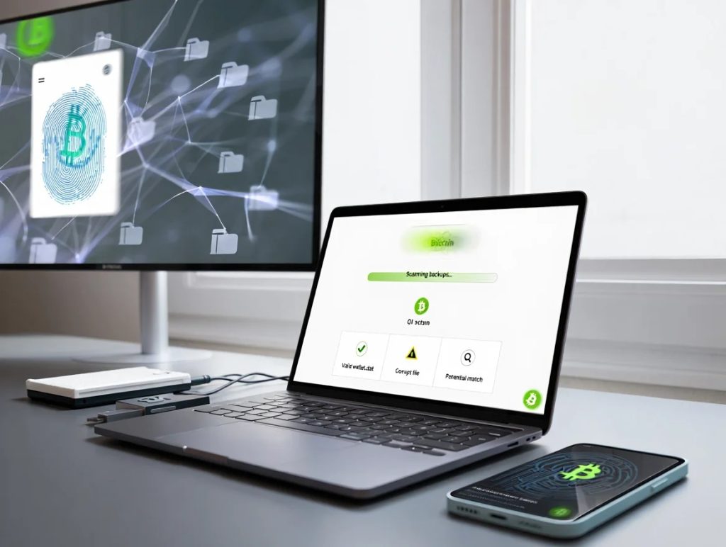 Using AI to scan and classify your crypto backups