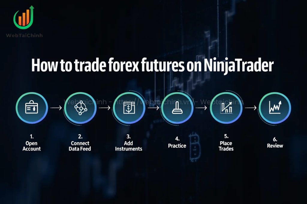 Clear six-step process for starting forex futures trading on NinjaTrader