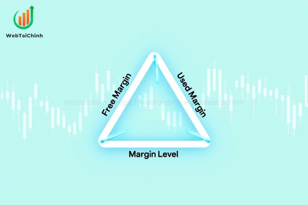 Free margin, used margin, and margin level together define account health
