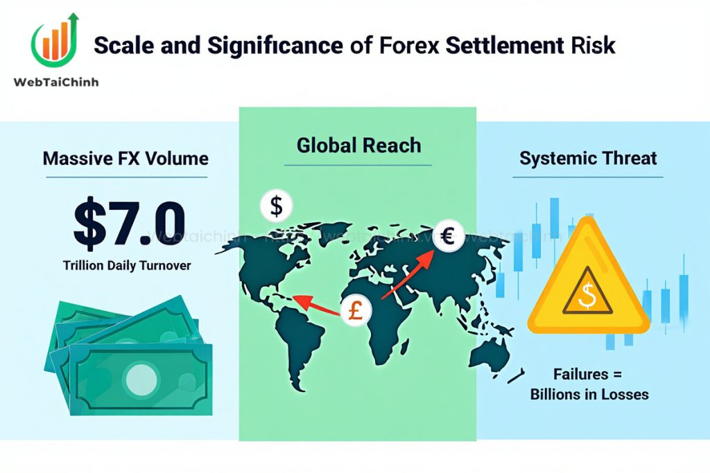 Global forex turnover amplifies settlement risks to systemic levels