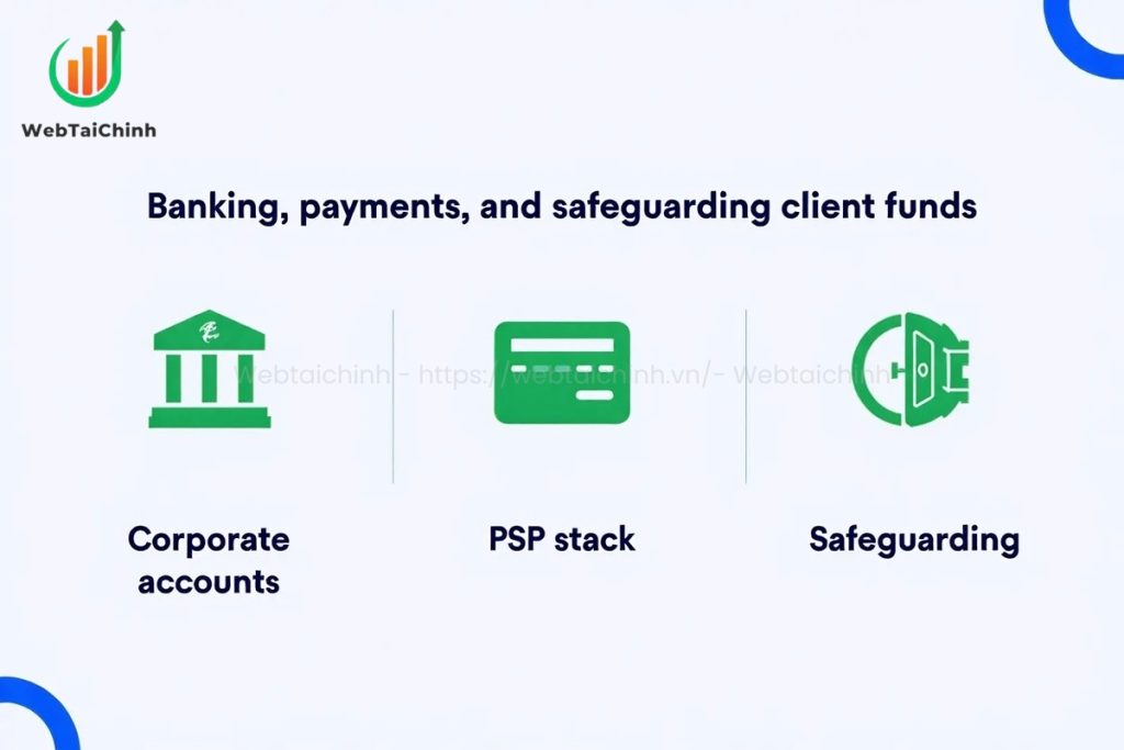 Secure banking and payments safeguard client funds and build trust