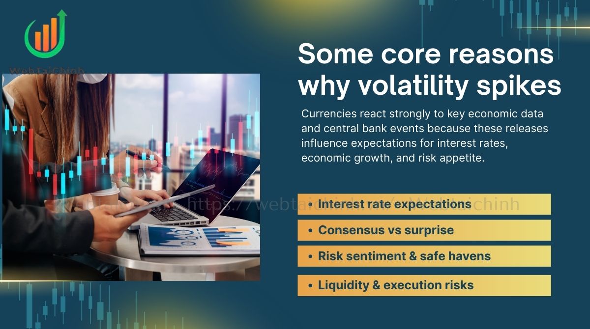 Some core reasons why volatility spikes