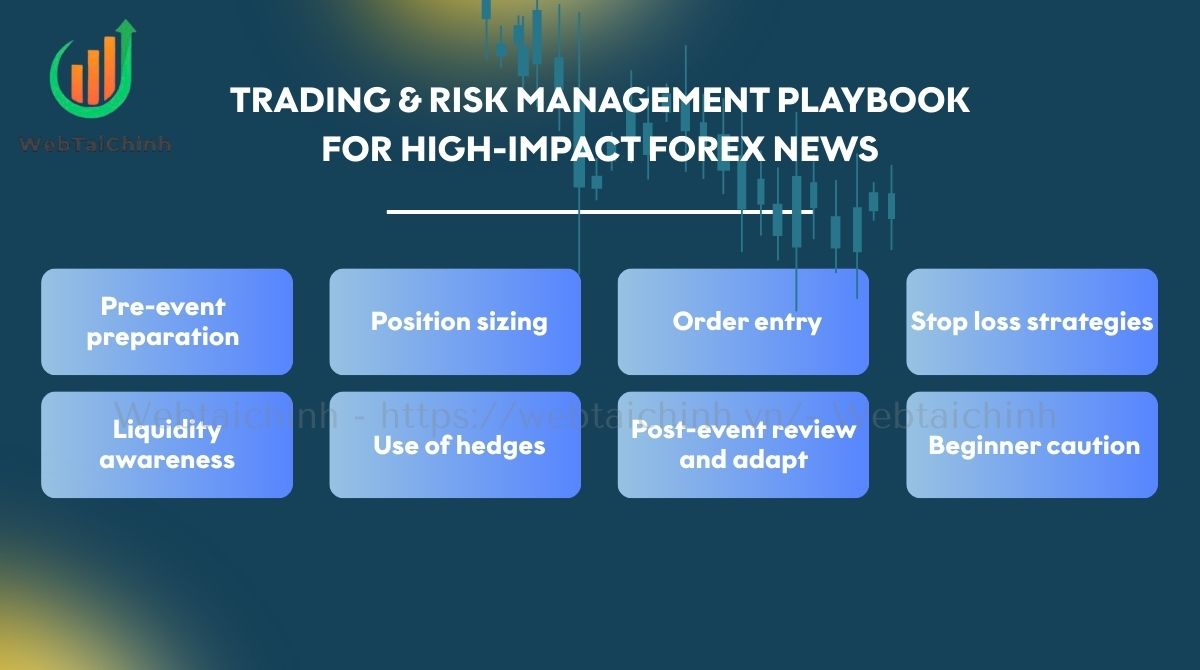 Trading & risk management playbook for high-impact forex news