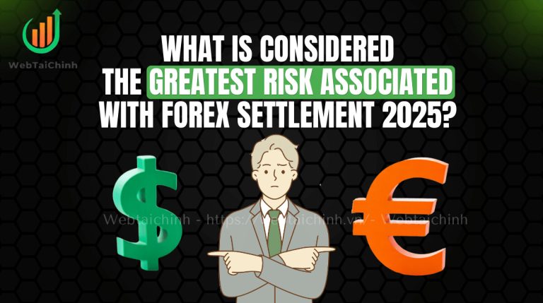 What is considered the greatest risk associated with Forex settlement 2025