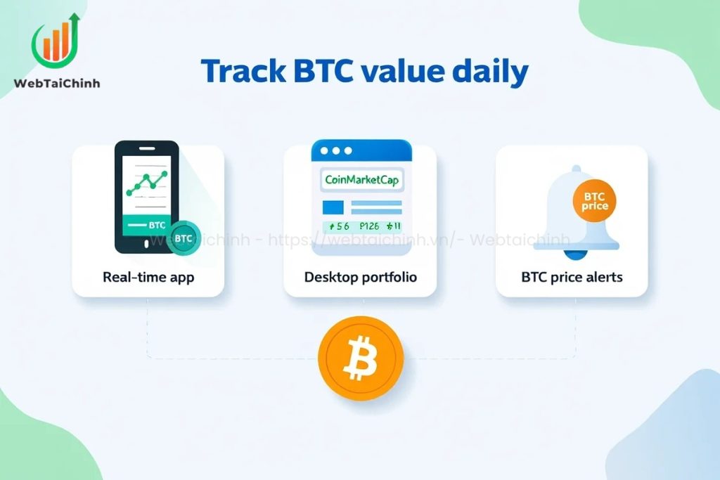 apps and alerts to help you track Bitcoin value every day with ease