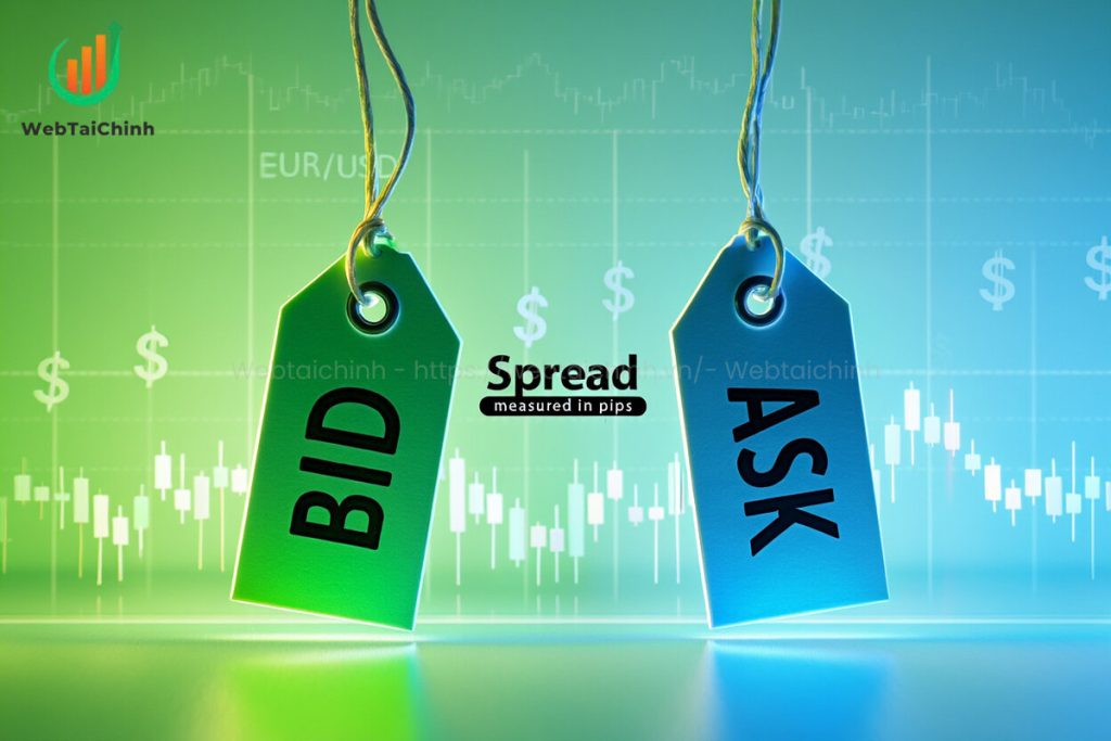 forex spread as the pip gap between bid and ask prices