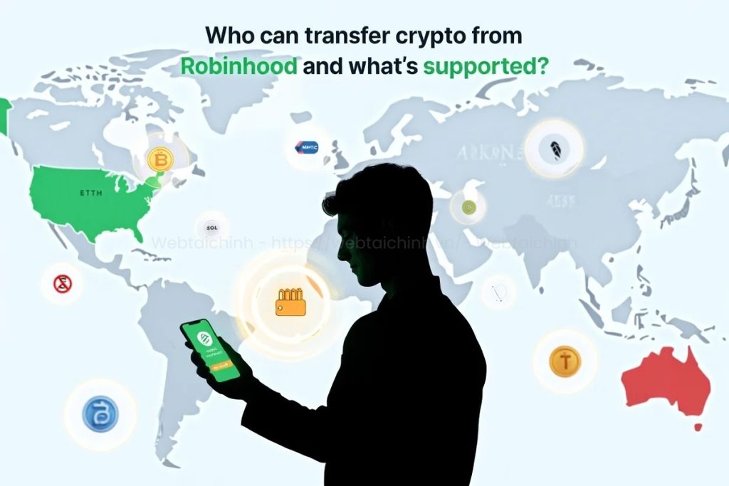 Who can transfer crypto from Robinhood