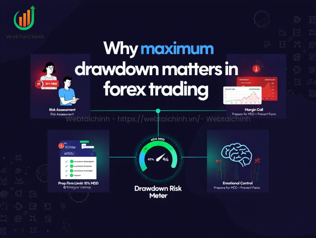 why maximum drawdown matters in forex risk, margin, psychology, and strategy comparison