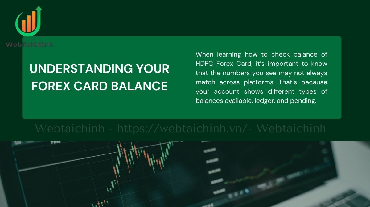 Understanding your forex card balance